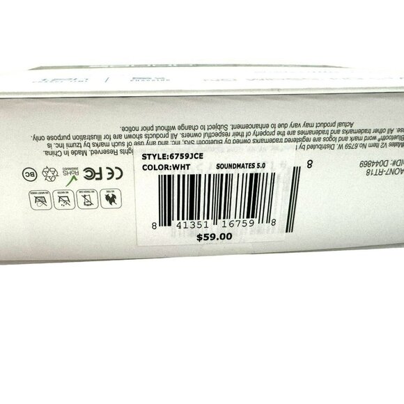 SoundMates V2 Wireless Earbuds Bluetooth 5.0 Headphones Compact Comfortable NEW - Picture 7 of 7